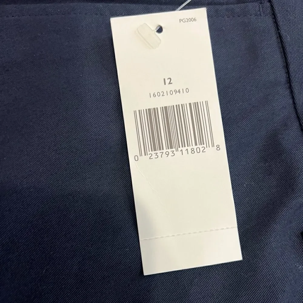 Tommy Hilfiger Golf Women’s Navy Shorts - Size 12 (NWT)